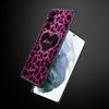 Custodia per telefono con stampa Leopard Love per Samsung Galaxy S22 Pro S21 S20 Ultra FE S10 Lite 5G S10E S9 S8 Plus Cover nera in TPU morbido