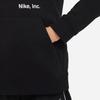 Nike Hooded Solid Color Printed Letter Sweatshirt Kids Sweatshirt Black DX5158-010