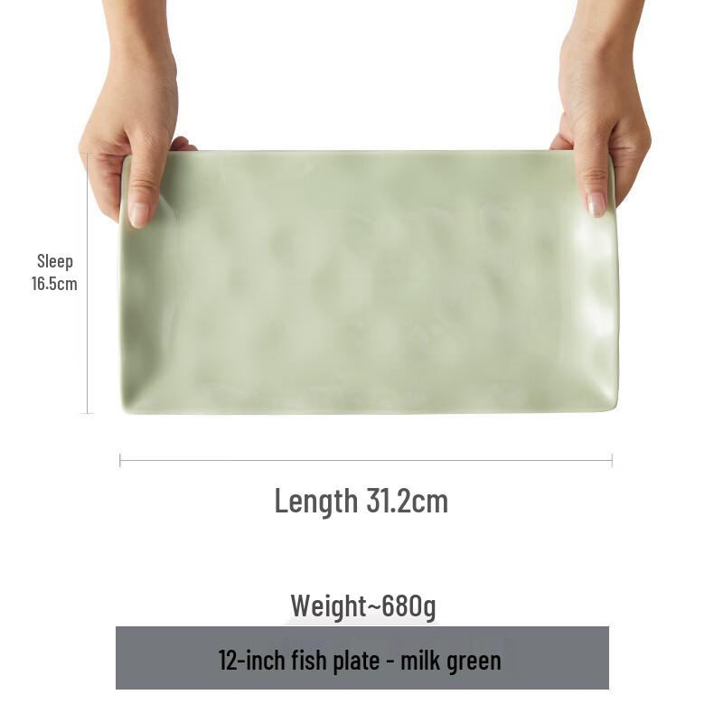 ZISIZ Cream Style Ceramic Dinnerware