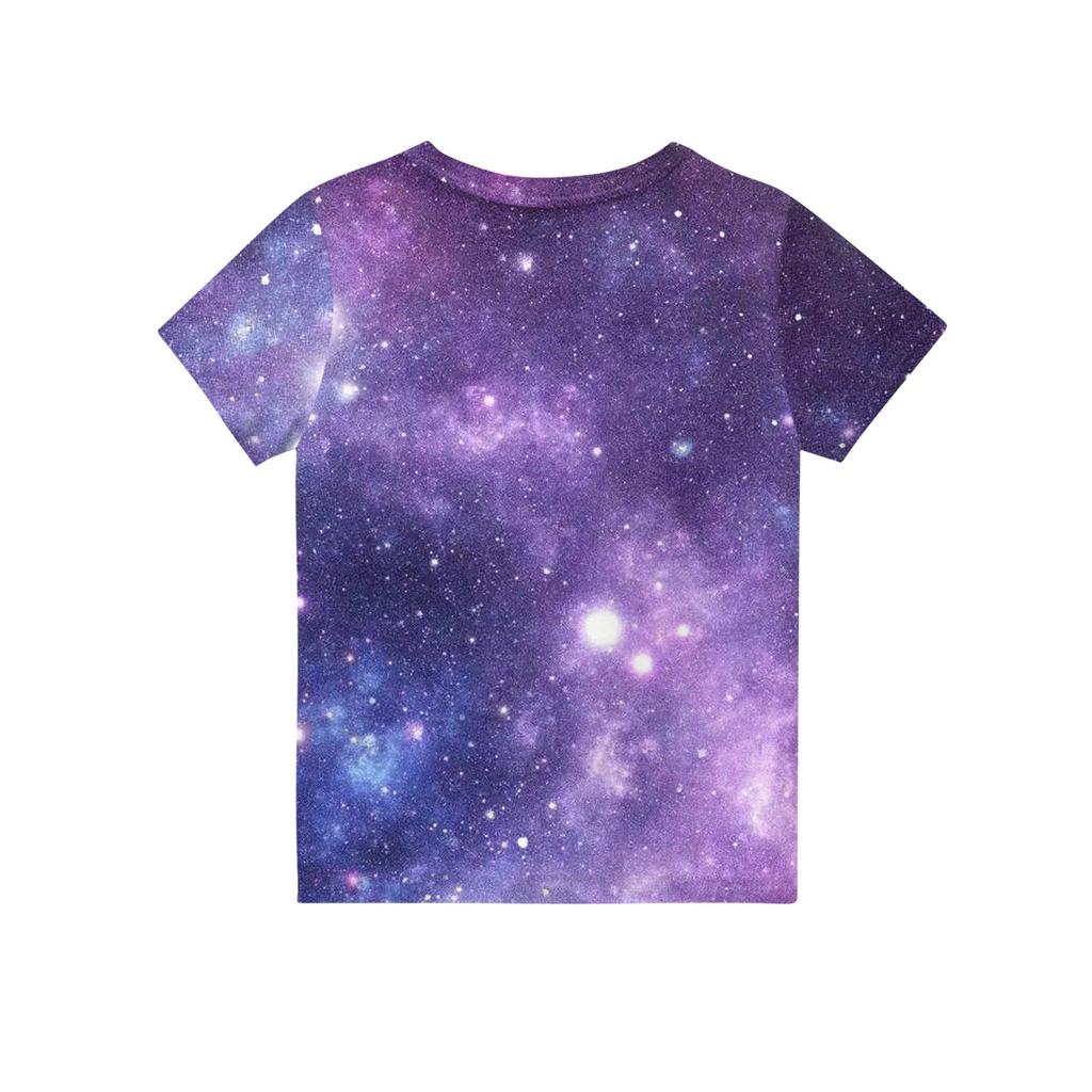 Children's Fashion Casual Short Sleeve Easter Bunny Printed Round Neck Short Sleeve T-Shirt Top