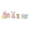 Sylvanian Families Amusement Park Vehicle Set - Train & Airplane - Ko-79 ST Mark Certified, Ages 3 and Up, Toy Dollhouse, Sylvanian Families, Epoch