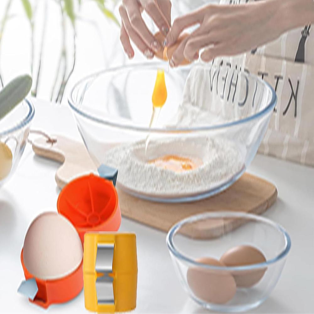 1Pcs Handheld Egg Cracker for Raw Eggs Breaker Egg Shell Cutter Kitchen Gadgets
