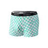 New Large-sized Summer Fashion Printed Ice Silk Breathable Mid-waist Briefs