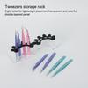 Acrylic Eyelash Tweezers Storage Rack Tweezer Organizer Holder Stand Eyelash Extension Tools Makeup Beauty Shelf 8 Holes