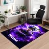 Custom Name Dragon Ball Printed Carpet, for Office Chair Living Room Bedroom Kitchen Room Decor Gifts.
