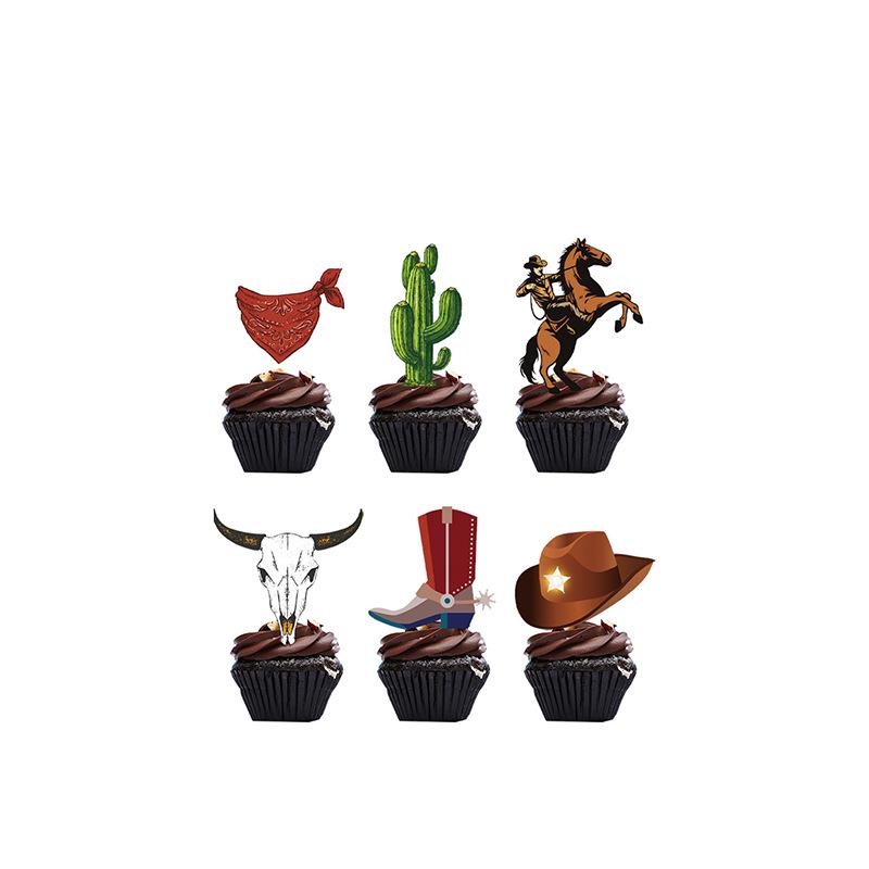 Western Cowboy Desert Theme Birthday Party Balloons & Flags