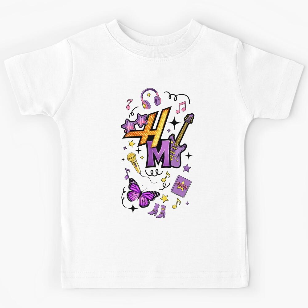 Hannah Montana Retro Lightning Logo Miley Cyrus Y2K Pop Star Classic T-Shirt Kids T-Shirt 160