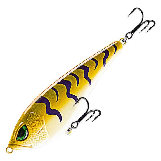 Fishing Bait with Treble Hook 3D Eyes Realistic Looking Bright Colors Natural Swimming Posture Hard Bait Artificial Lure