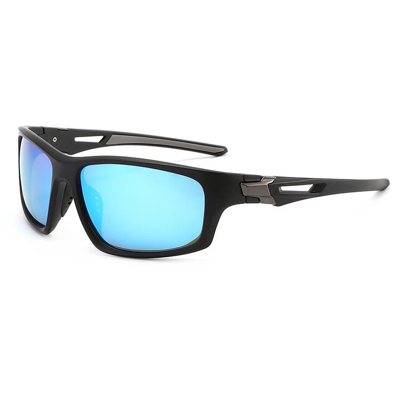 Retro Trend Polarized Sunglasses - Versatile Night Vision Sports Glasses for Men and Women, Perfect for Cycling and Outdoor Activities.