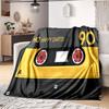 Audio Cassette Tape Print Blanket Soft Comfortable All Seasons Suitable Sofa Office Nap Travel Birthday Gift Christmas Present