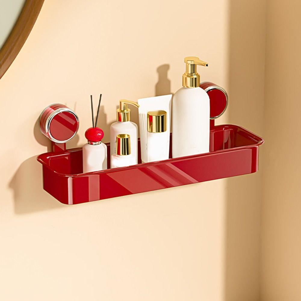 Wall Mounted Shower Storage Rack Draining Cosmetics Storage Rack Toilet Shampoo Holder Bathroom
