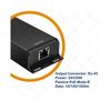 Gigabit PoE Injector 12V to 24V PoE Converter for Solar Conversions 12-60V Input 24V Passive PoE Output for