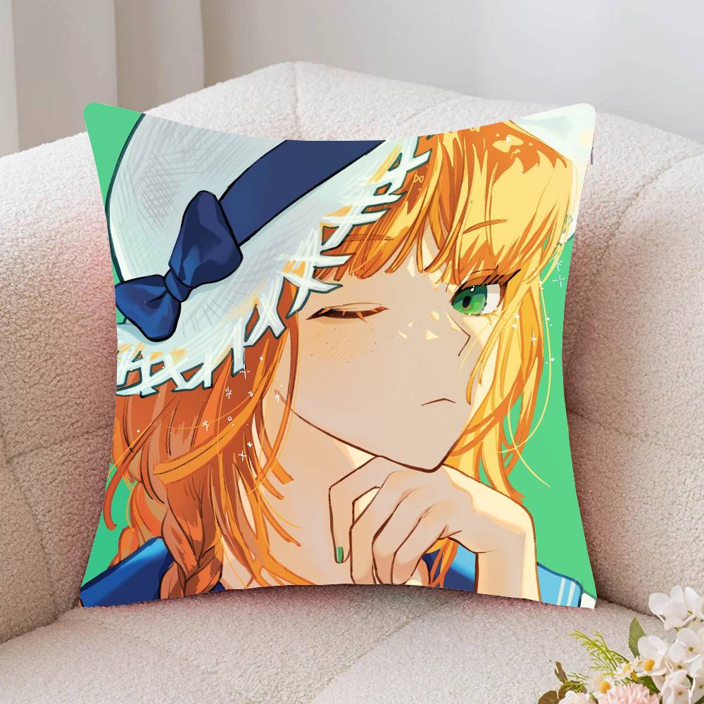 Ismael Animated Game I-limbus Company Pillow Case Fashion Square Pillowcase Bedroom Sofa Room Ins Decoration Leisure