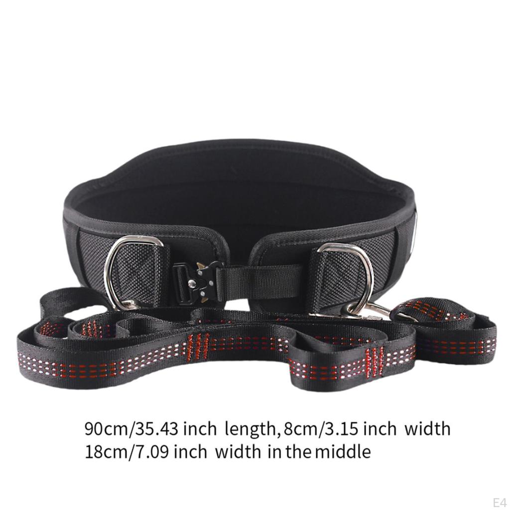 Verstellbarer Dipgürtel für Gewichtheben mit Rückenstütze Männer und Frauen