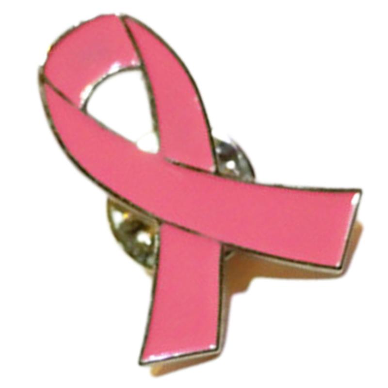 Damskie Broszki Różowa Wstążka Świadomość Walki z Rakiem Piersi