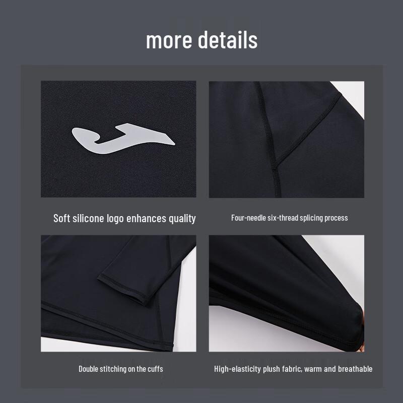 JOMA Men's Thermal Compression Long-Sleeve Training Top