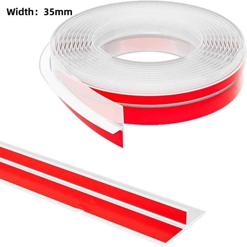 

T-Shape Door Draft Stopper Dustproof Soundproof Self-adhesive Seal Strip Door Window Gap Windproof Silicone Weather Stripping 1M прозрачный