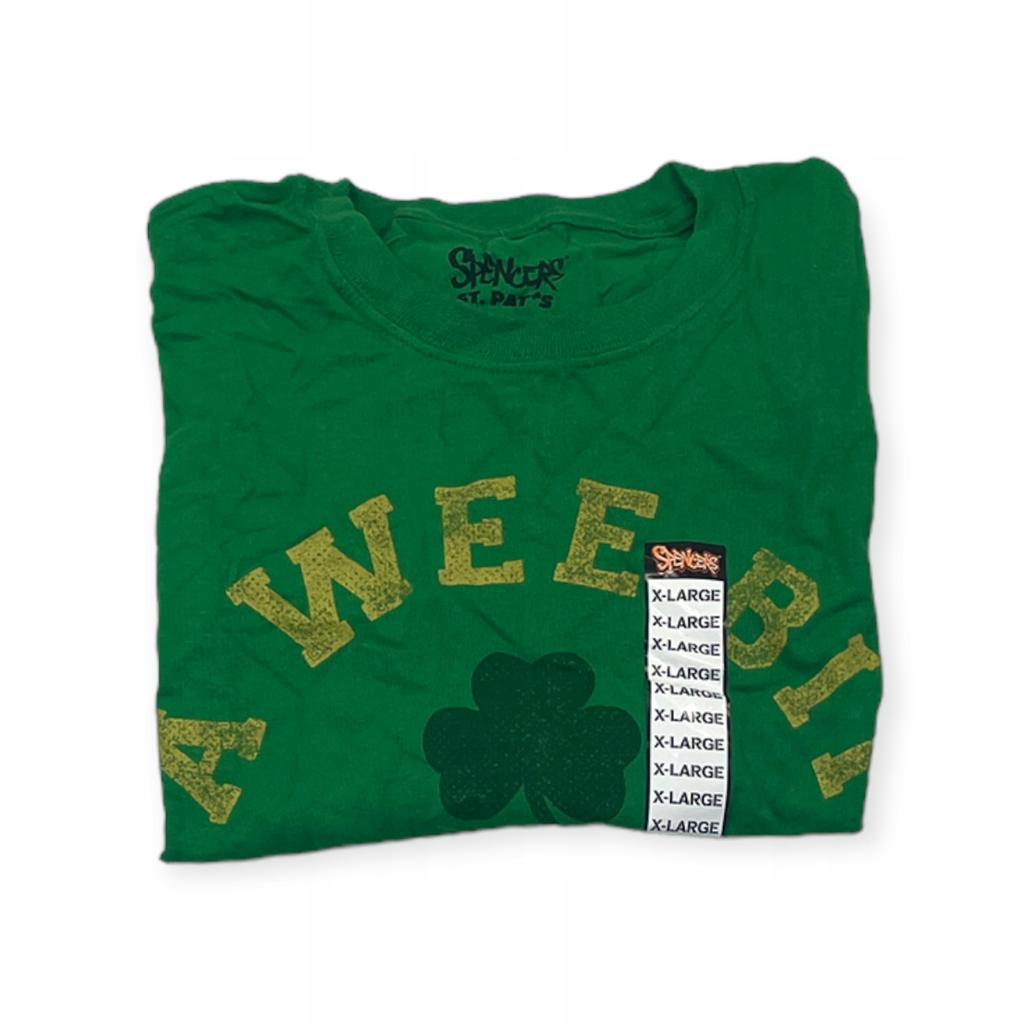 Koszulka T-shirt męski okrągły dekolt SPENCER'S NADRUK XL