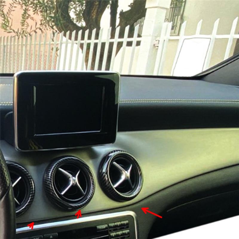 Ac29-Vent Outlet Trim Ring Car Air Conditioner A/C Vent Panel Cover For Mercedes Benz A/Class 2013-2018