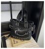 Women's Fashion Niche Rivet Shoulder Tote Bag