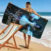 Supernatural Love Mystery Beach Towel Beach Soft Outdoor Pool Towel Seaside Swim Printing Comfort Beach Beach Towel