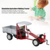 1Celsius16 Simulation Agriculture Walking Tractor Alloy Static Agricultural Tractor Model Toy for Children
