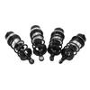 RC Front Rear Shocks Absorber Aluminum Alloy High Elastic Spring RC Shock Absorption Part for ARRMA 1 7 Black