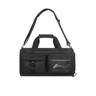 Li Ning Freizeit Sport Vielseitig Multifunktional Polyester Umhänge-Tragetasche Unisex Taschen Schwarz ABLU061-1