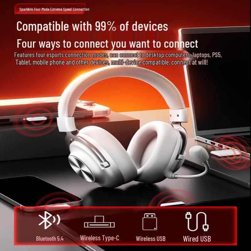 KINYO I6 Wireless Gaming Headset with Microphone
