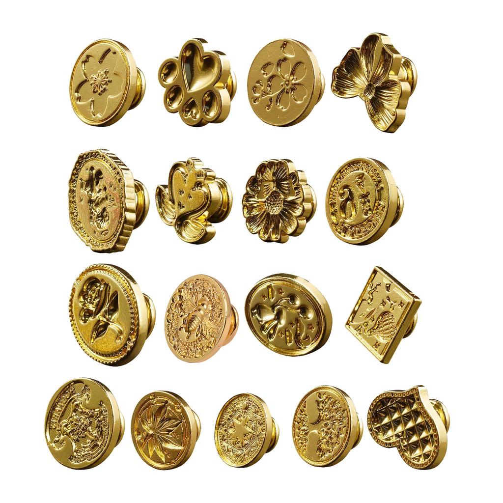 Gjør-det-selv krystallepoksyforseglingshåndtak Silikonform Creative Retro Fire Paint Seal Konvoluttforsegling Stempelmatte Stempelhode