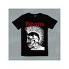 Herren EXPLOITED Punk Rock Band Logo T-Shirt - Ikonischer Irokesen-Totenkopf mit Spikes & Roter Schriftzug - Atmungsaktives Baumwoll Hardcore Musik T-Shirt für Konzerte, Freizeit