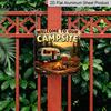 2D Flat, 1pc Vintage Metal Camp Sign - Rustic "Welcome To Our Campsite" Wall Decor Plaque Suitable for Outdoor Use, Cabin, RV, Entrance - Camping