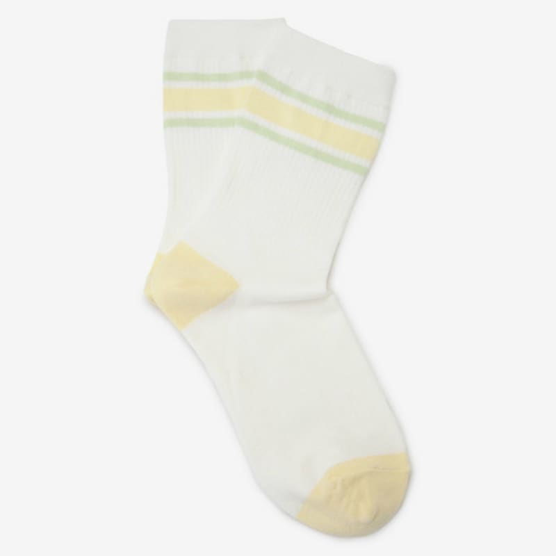 CC Collect Color Block Socks WH_C252PHN002