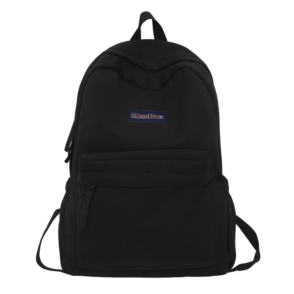 Zaino alla moda Zaino da scuola per donna 1011 Nuovo Zaino per studente di scuola media Stile College Zaino scolastico Edizione coreana Moda Colore solido Zaino da viaggio
