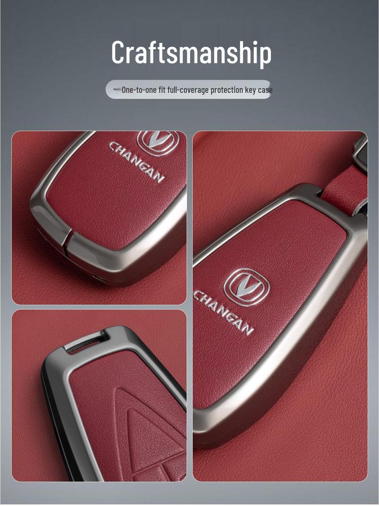 Compatible Key Cover for Changan CS75 Plus, Yidong, CS35, CS55 (All Generations)