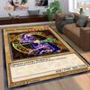 27 Style Yu-Gi-Oh Blue Eyes Dragon Monster Gold Card Cartoon Game Carpet Rug for Bedroom Living Room Home Sofa,Decor Floor Mat