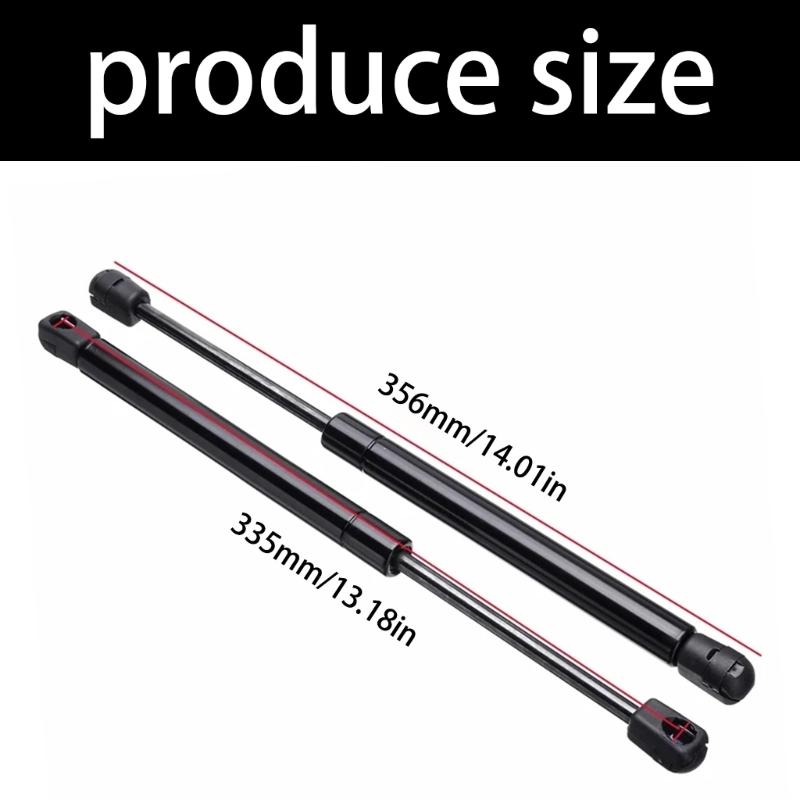 2pcs Car Tailgate Gas Spring Struts for SL R230 Convertible 01-06 2307500036 Replacement Boot Shock Spring Lift Supports