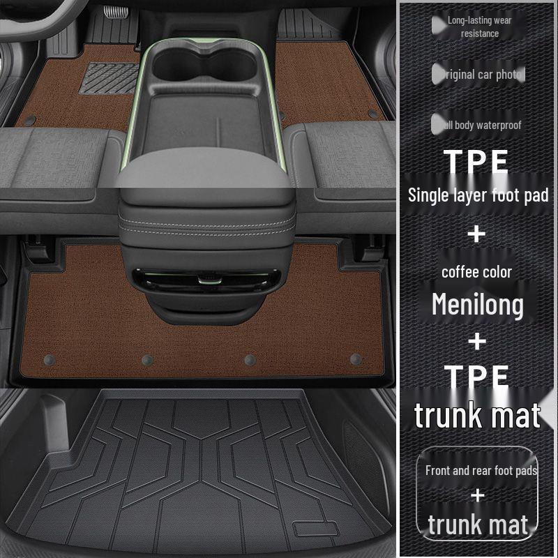 Original BENTENG Yuyi 03 TPE Full Coverage Floor & Trunk Mats