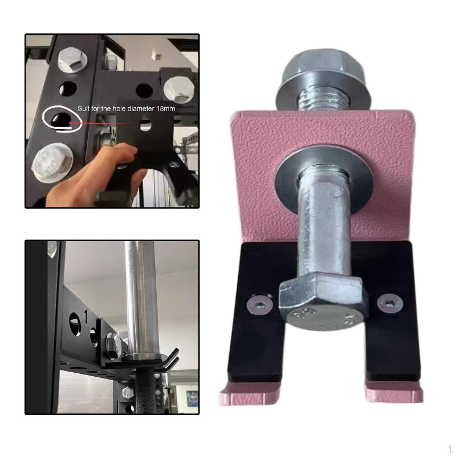 

Держатель штанги для силовой рамы, держатель для грифа для бицепса, отверстие 18 мм, аксессуар для фитнес-оборудования