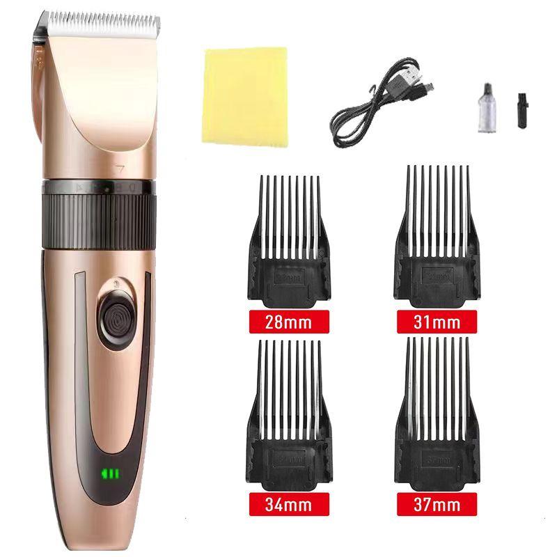 Adjustable Electric Hair Clipper & Trimmer for Household Use