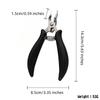Ingrown Nail Angled Clippers & Pointed Pliers Pedicure Tool