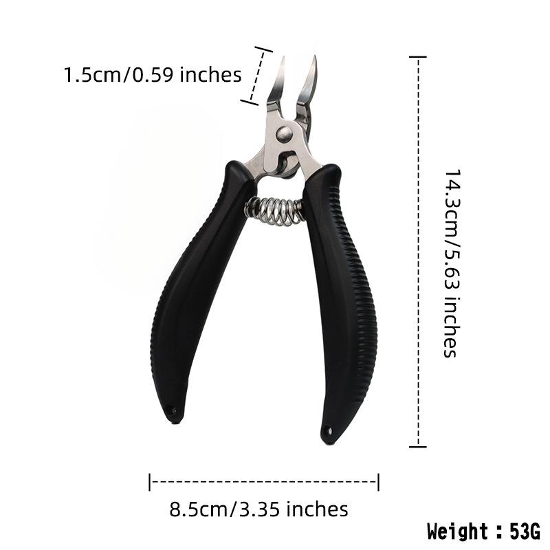 Ingrown Nail Angled Clippers & Pointed Pliers Pedicure Tool