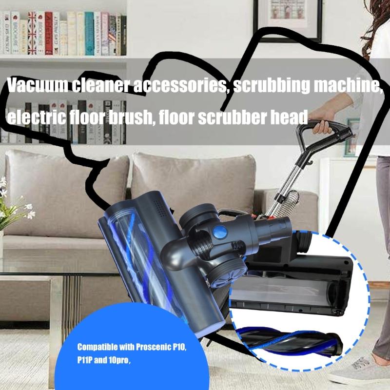 Bürstenwalzen-Baugruppe für kabellose Handstaubsauger Ersatz-Bodenbürstenkopf mit ergonomischem Griff