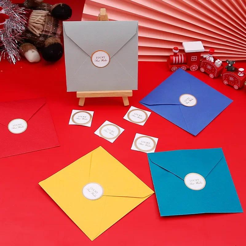 3D Pop Up Cartoon Christmas Card Merry Christmas Greeting Card Handwritten Blessing Invitation Cards Thanksgiving New  Gifts
