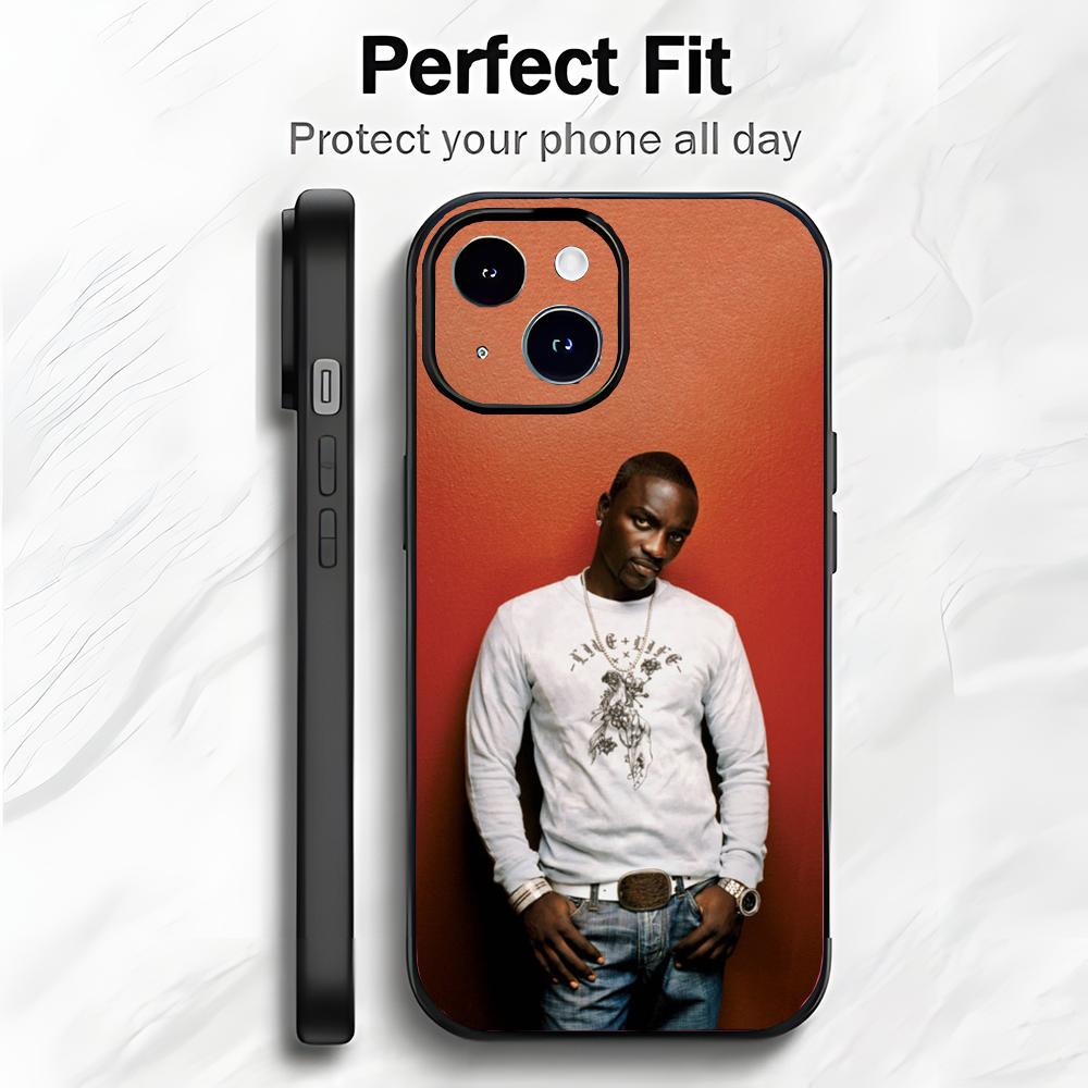 Akon Pop Star A-Akon singer Phone Case Phone Case Soft Packaging Lightweight For iPhone17 16 15 14 13ProMax