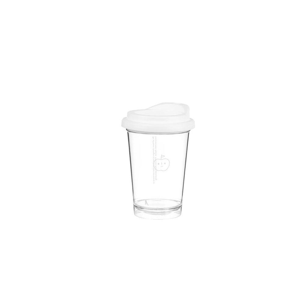 Transparent Water Cups 355ml/473ml Drinking Bottle Portable Water Bottle  For Juice Milk Tea Coffee