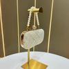 Fashionable Pearl Evening Bag, Niche Dress Bag, Clutch Bag, Small Bag, Hand-held Crossbody Bag