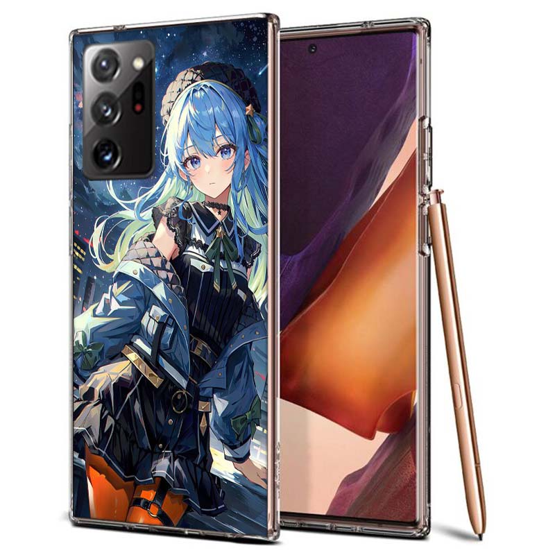 Suisei H-Hoshimachi Phone Case for Samsung A55 A35 A25 A15 A07 A05S A16 A17 A26 A36 A37 A56 A57 Galaxy Note 20 10 A50S A71 A51 A