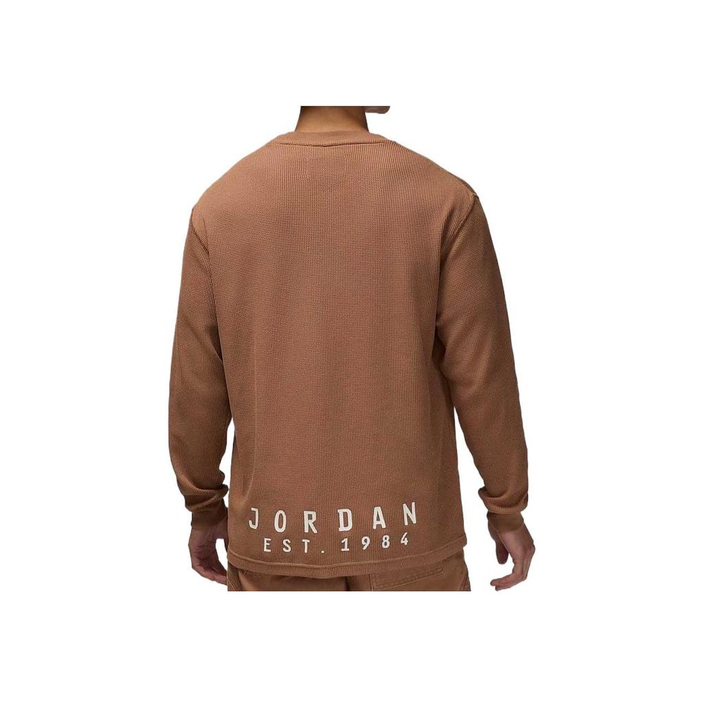 Jordan Essentials Warm Comfortable Versatile Hoodie Men hoodies Brown FV7456-223