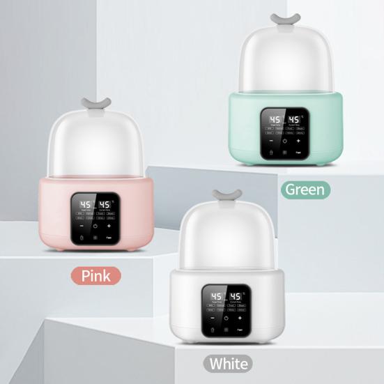 Baby Bottle Warmer Fast Milk Dryer And Sterilizers for Breast Milk Food LED Touch Screen Auto Shutoff BPA-Free Safe Milk Warmer for Infants